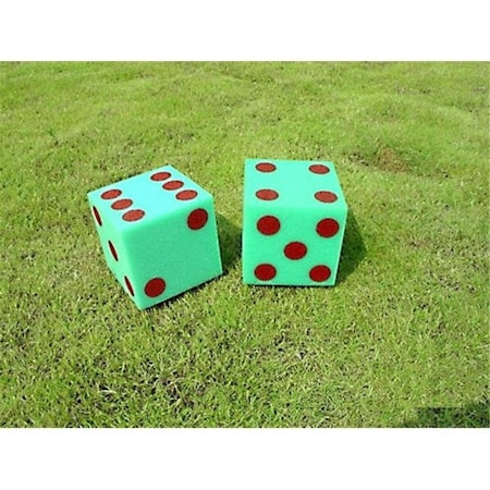 Everrich Industries Everrich EVV-0011 Foam Dice with Dots or Numbers EVV-0011